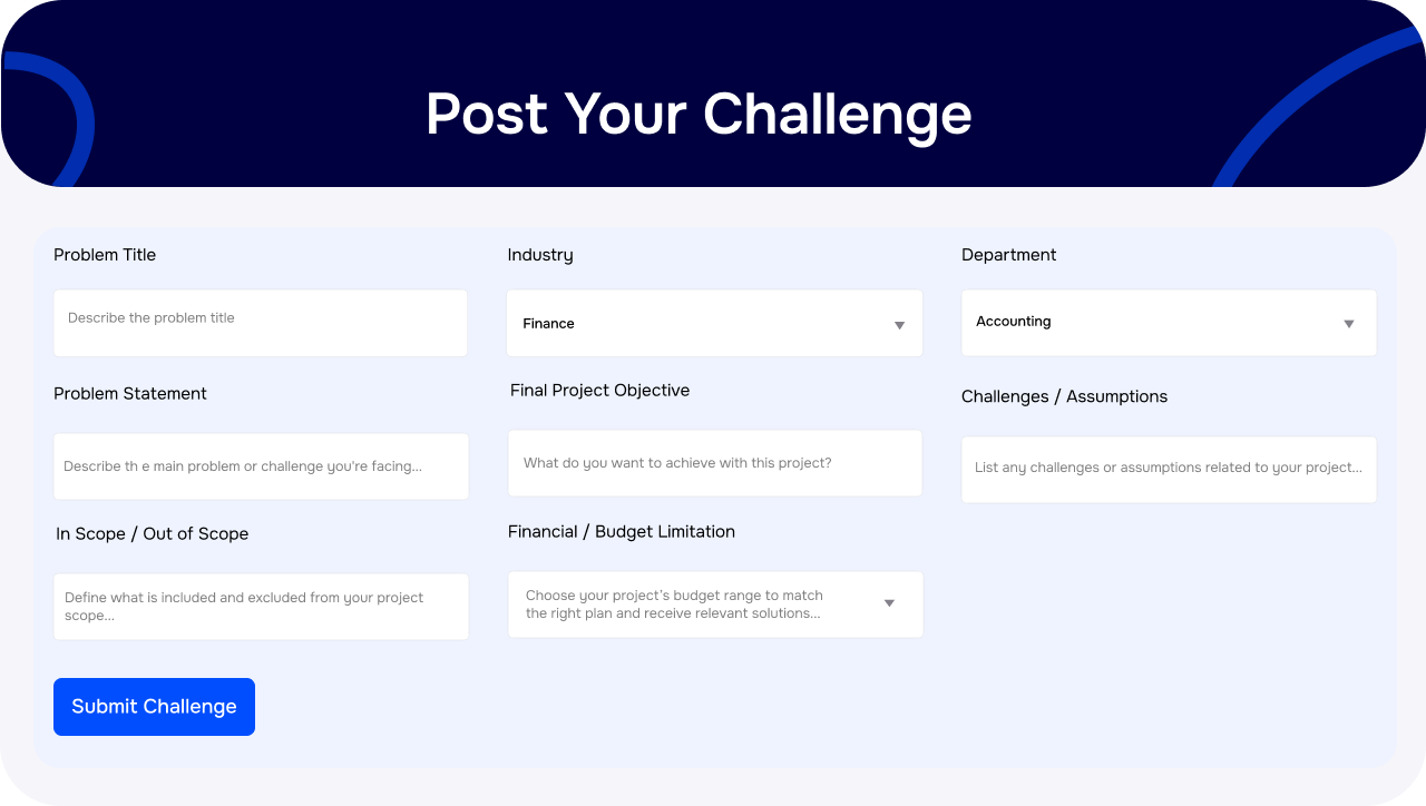 Submit Challenge
